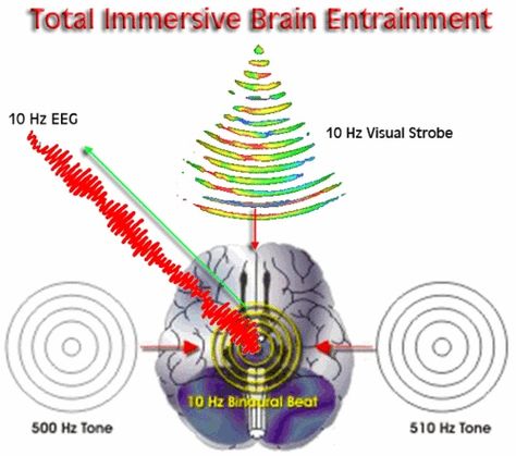 Binaural beats tune the brain to different levels of awareness. Tuning the brain is called entrainment. Binaural beat entrainment is verifiable by electroencephalograph (eeg) and is a real neurophysiologic phenomena. High Consciousness, Isochronic Tones, Brainwave Entrainment, Altered State, Solfeggio Frequencies, Dna Repair, Ping Pong Balls, Binaural Beats, Healing Frequencies