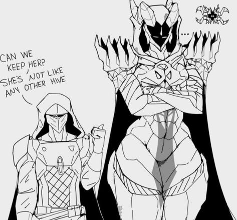 Destiny Comic, Destiny Hunter, Destiny Bungie, Destiny Game, Dnd Funny, Gamer Humor, Destiny 2, Alien Concept Art, Arte Fantasy