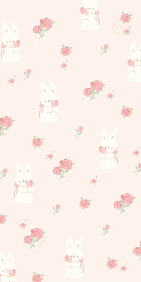 Pretty Phone Backgrounds, Pink Wallpaper Ipad, Pastel Poster, Bunny Wallpaper, Cute Pastel Wallpaper, Soft Wallpaper, Iphone Wallpaper Photos, Hello Kitty Iphone Wallpaper, Cute Patterns Wallpaper