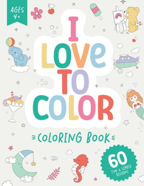 Coloring Book Cover, Mermaid Coloring Book, Coloring Books For Kids, Girls Gift Guide, Barbie Coloring Pages, Unique Images, Kids Coloring Book, Books For Kids, Family Restaurants