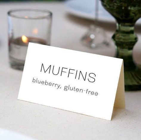 EDITABLE Food Name Labels Place Cards - Buffet Card Template - Digital Download jpg - Food Tent Signs - Birthday Party Labels Minimalistic Labels For Food At Party, Food Cards For Buffet, Food Signs For Party Buffet, Food Name Tags, Food Labels For Buffet, Wedding Food Signs, Printable Place Cards Templates, Food Place Cards, Buffet Decorations