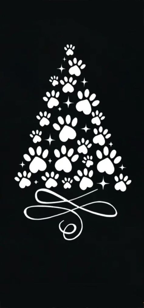 Paws Wallpaper, Christmas Cat Wallpaper, Meds For Dogs, Wood Burning Crafts, Santa Paws, Weenie Dogs, Beautiful Wallpapers Backgrounds, Cricut Projects Vinyl, Christmas Paintings