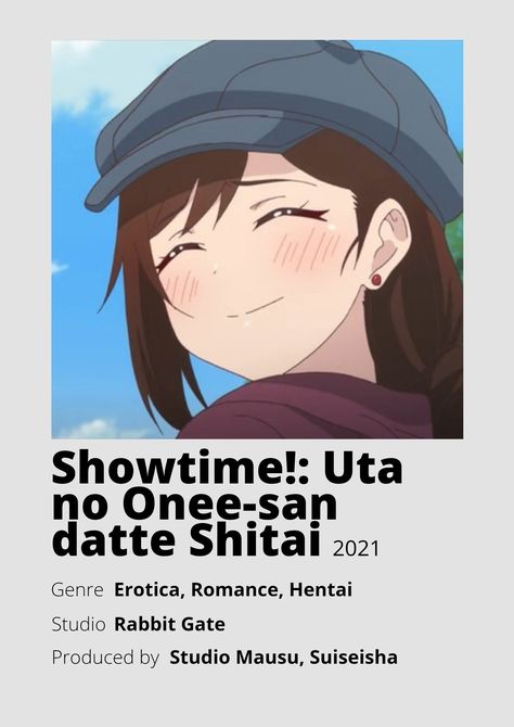 Anime Watchlist, Onee San, Romance Anime List, Poster Information, Anime Minimalist Poster, Best Romance Anime, Anime Suggestions, Good Anime Series, Animes To Watch