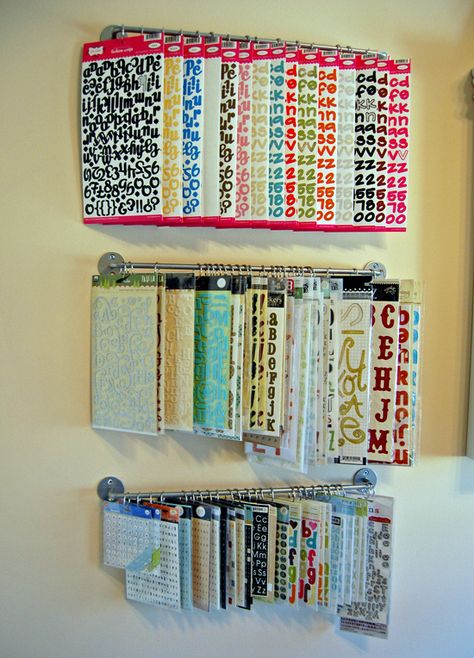 Sticker Storage Ideas, Sticker Organization, Dream Craft Room, Sticker Storage, Letter Stickers, Sticker Collection, Storage Ideas, Craft Room, Room Ideas