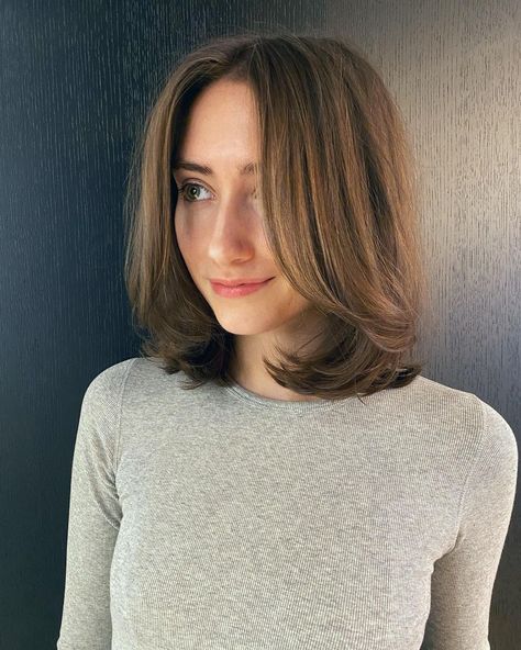 Shoulder Length Layered Hair, Ghd Hair, Framing Layers, Short Hair Trends, Messy Short Hair, Face Framing Layers, Low Maintenance Hair, Short Layers, Short Layered