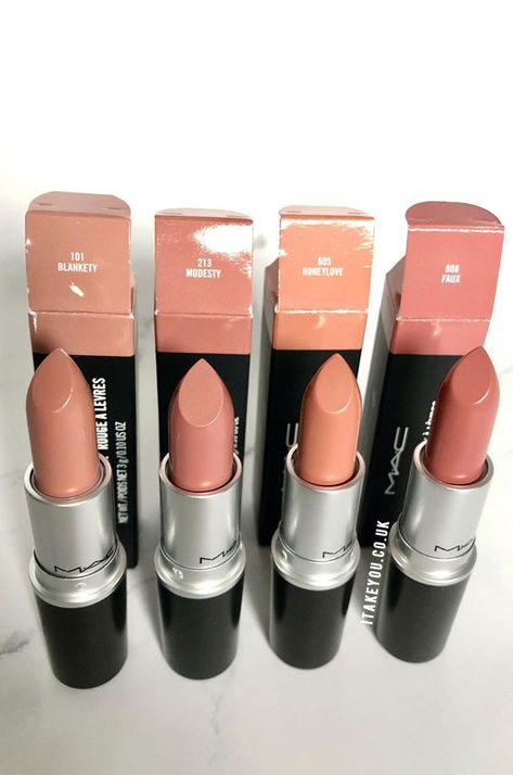 Mac Blankety, Mac Modesty Lipstick, Mac Modesty, Nude Lipstick Shades, Mac Lipstick Colors, Mac Lipstick Swatches, Best Mac Lipstick, Mac Lipstick Shades, Mac Lipsticks