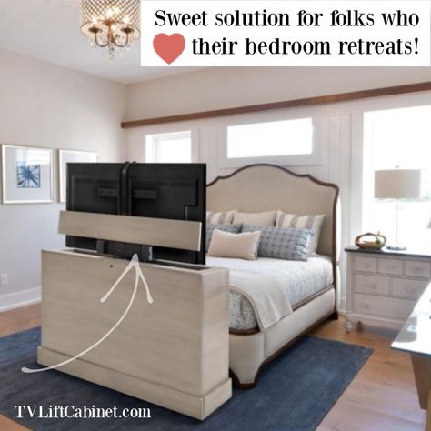 Hiding Tv In Bedroom, Television In Bedroom Ideas, Hide Tv Bedroom, Hide Tv In Bedroom, Hidden Tv Bedroom, Tv In Bedroom Ideas, Hide A Tv, Hide Your Tv, Tv Bedroom