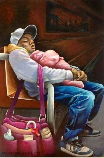 Father African American Artwork, Black Fathers, Black Art Painting, Afrocentric Art, Black Artwork, Black Love Art, Black Art Pictures, Dope Art, Afro Art