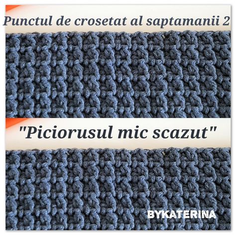 Punctul de crosetat al saptamanii 2: “Piciorusul mic scazut” Crochet Decrease Stitch, Mind Reading Tricks, Ripple Stitch, Single Crochet Decrease, Crochet Decrease, Crochet Tips, Crochet Stitches Video, Crochet Stitches Tutorial, Crochet Stuff