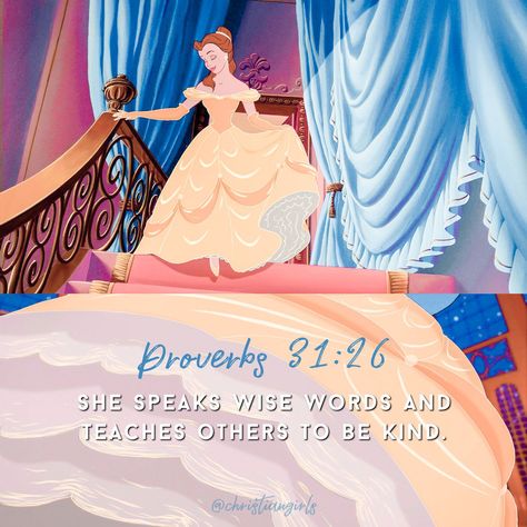 Proverbs 31 Princess | Part 9: Belle Moriah Peters, Proverbs 31 26, Gods Princess, Princess Quotes, Faith Blogs, Princess Belle, Daughters Of The King, Warrior Princess, Disney Quotes