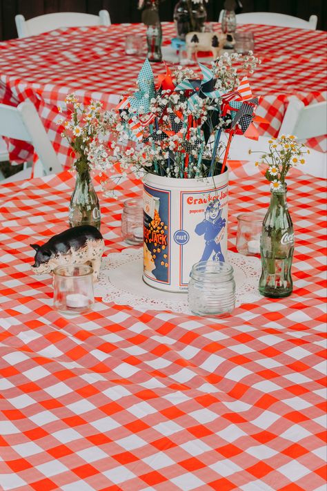 County Fair Themed Party, County Fair Themed Birthday Party, County Fair Centerpieces, County Fair Ideas, State Fair Birthday Party, State Fair Theme Party, Fair Theme Party, Country Fair Party Theme, Fair Themed Party