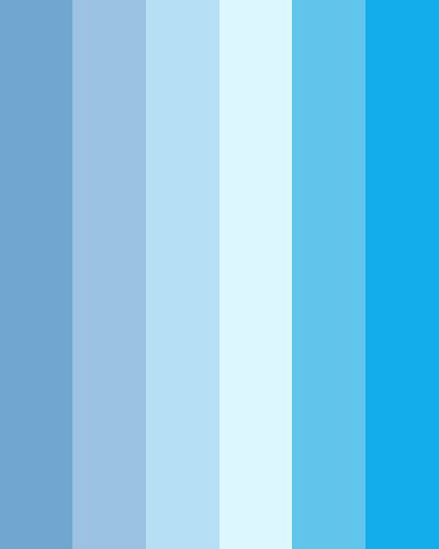 Hexadecimal Color, Light Cyan, Color Schemes Colour Palettes, Blue Palette, Colors Palette, Blue Color Schemes, Color Palette Design, Light Blue Color, Complementary Colors