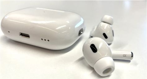 Apple AirPods Pro (2nd Generation) with USB-C Charging Case (Renewed) Key Features Adaptive Audio Tailors Noise Control Low-Distortion Custom Driver & Amplifier Apple H2 Chip Algorithms, Bluetooth 5.3 Active Noise Cancellation/Transparency Pair with Vision Pro for Lossless Audio Personalized Spatial Audio, Adaptive EQ 6 h per Charge, 30 h Playback with Case Intuitive Touch Controls Case is MagSafe Charger Compatible Touch Control for Audio, Calls & Volume Airpods Apple, Apple Airpods 2, Beats Studio, Apple Airpods Pro, Apple Coloring, Buy Apple, Lightning Cable, Earbud Headphones, Active Noise Cancellation