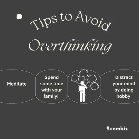 Avoid Overthinking, Introvert Problems, Mental Health Matters, Good Habits, Mental Health Awareness, Growing Up, Hobbies, Meditation, Mindfulness