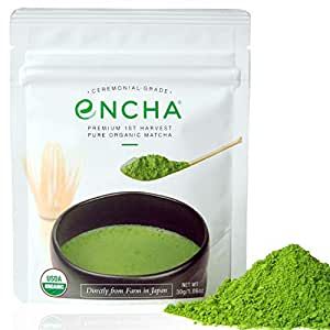 Ceremonial grade matcha traditionally means that tea masters use their best matcha powder for the tea ceremony. Hence this should be highest grade in matcha range. -USDA certified organic -Enjoy this super premium matcha from the farms of Japan and give a boost to your health -Gluten free and one serving has 8 calories -Contains antioxidant Catechins which slows aging, reduces UV damage and acne, improves skin smoothness, stimulates metabolism and enhances overall immunity. Starbucks Matcha Green Tea, Matcha Frappuccino, Matcha Drink Recipes, Matcha Bubble Tea, Organic Matcha Green Tea Powder, Matcha Lemonade, Matcha Tea Latte, Green Tea Drinks, Matcha Green Tea Latte