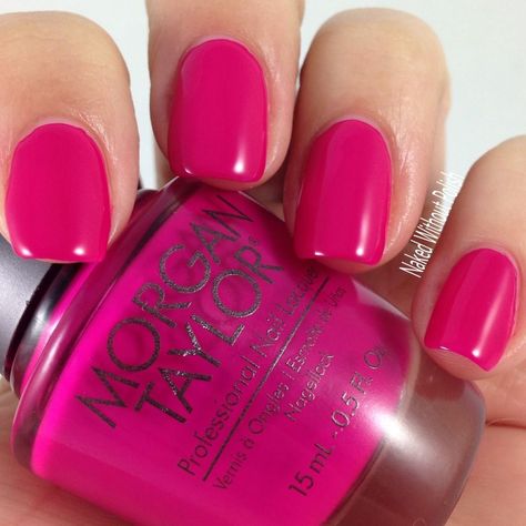 Morgan Taylor Selfie Summer Collection Swatch and Review -  Naked Without Polish Pure Nails, Dip Polish, Indian Wedding Shoes, Pink Nail Colors, Nail Supply Store, Morgan Taylor, Color Club, Nail Ring, Rainbow Nails