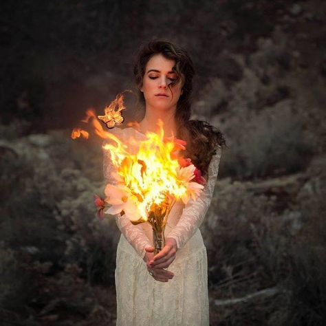 From The Goddess Circle  "The fires that burn within cannot be extinguished or tamed; they are the burning dance of your soul, the flames of your desire and the spark of the divine that burst into a raging inferno setting your world aflame." ~Ara  Photo: Diggie Vitt photography Divorce Celebration, Fire Photography, Fire Element, Fire Art, Wayne Dyer, Wild Woman, Witchy Woman, Pics Art, Divine Feminine