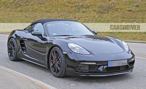 2019 Porsche 718 Boxster Spyder Spy Photos | News | Car and Driver Cayman 718, 718 Spyder, Porsche Boxster Spyder, Boxster Spyder, Porsche 718 Boxster, 718 Boxster, Porsche Car, Porsche Sports Car, Fast Sports Cars