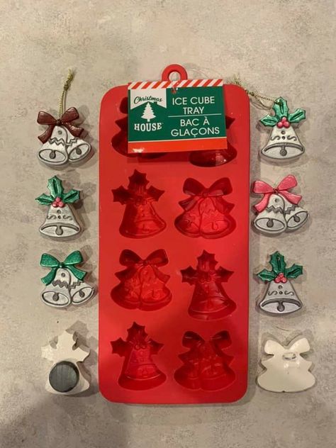 Plaster Of Paris Ornaments, Diy Plaster Of Paris, Salt Clay, Plaster Diy, Diy Plaster, Plaster Of Paris, Christmas Crafting, Bell Ornaments, Winter Crafts