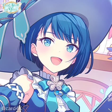 ⠀۪ ♡ ۫ haruka kiritani : project sekai ୨୧ icon ! Haruka Pfp, Haruka Kiritani Icon, Blue Characters, Pjsk Icons, Haruka Kiritani, S Icon, Cat Box, Colorful Stage, Color Full