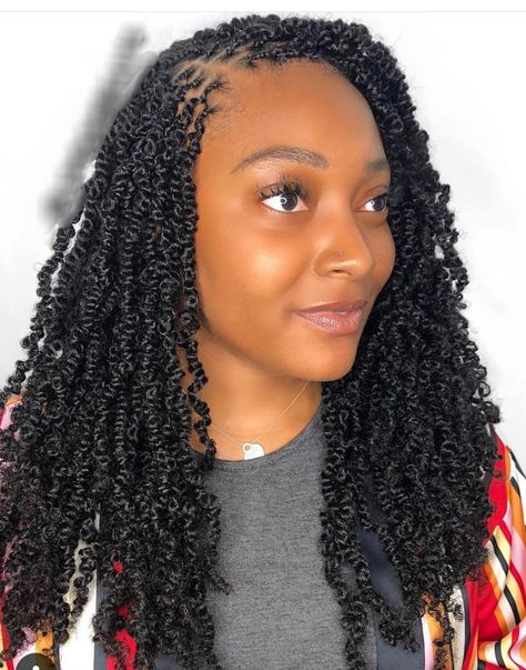 Twists Hairstyles, Short Box Braids Hairstyles, Curly Crochet Hair Styles, Short Box Braids, Faux Locs Hairstyles, African Hair Braiding Styles, Natural Hair Twists, Twist Braid Hairstyles, Hair Twist