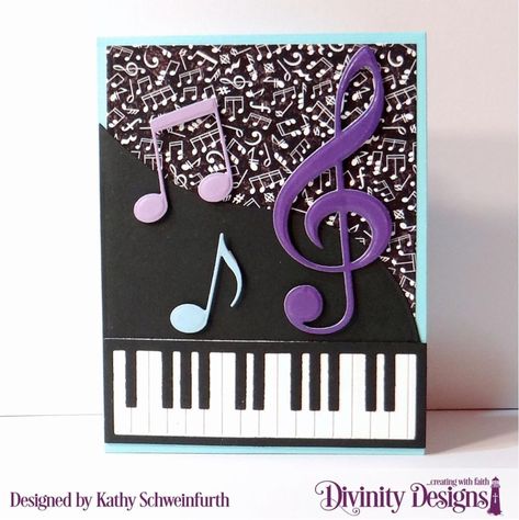 Free Paper Printables, Music Doodle, Musical Cards, File Decoration Ideas, Music Themed Parties, Birthday Wishes Flowers, Birthday Ideas For Her, Winter Coffee, Card Layouts