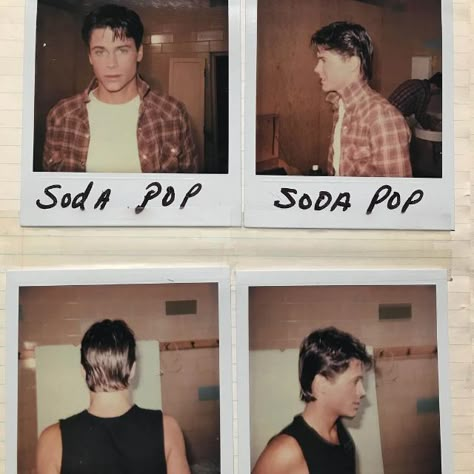 50 Rare and Amazing Behind the Scenes Photos From the Making of ‘The Outsiders’ (1983) ~ Vintage Everyday 2000s Actors, Boyfriend Manifestation, Greaser Aesthetic, Sodapop Curtis, Outsiders Greasers, The Outsiders Imagines, Celebrity Pfp, Outsiders Movie, The Outsiders Cast