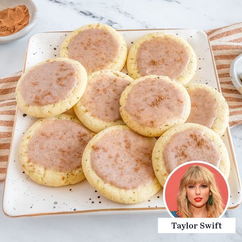 Taylor’s Chai Cookies, Taylor Swift Inspired Dessert, Taylor Swift Chai Tea Cookies Recipe, Taylor Chai Cookies, Chai Tea Cookies Taylor Swift, Taylor Swift Cookies Chai, Taylor Swift Chai Cookie Recipe, Taylor Swift Inspired Cookies, Taylor Swift Cookie Recipe