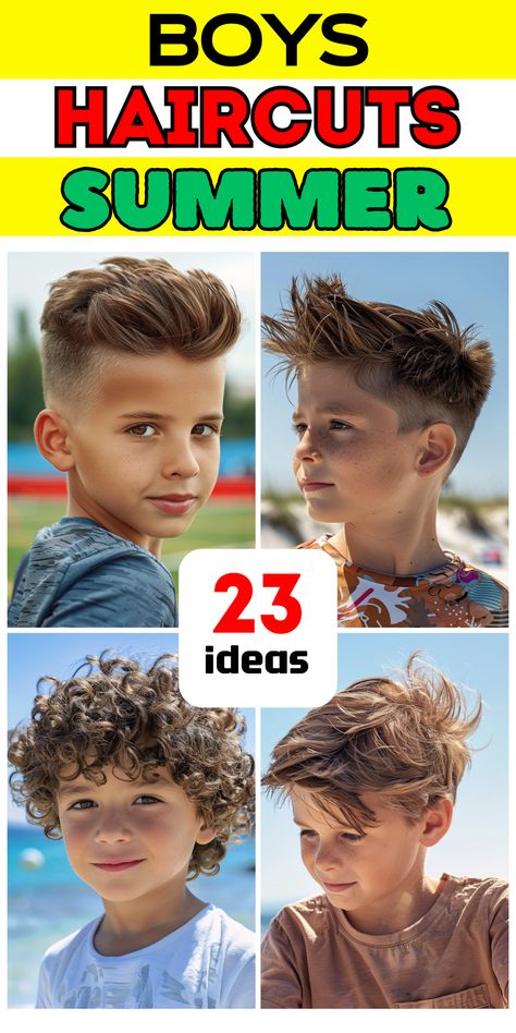 23 Ideas Trendy Boys Summer Haircuts 2024: Styles for Cool Kids Boys Hairstyles 2024 Trends, Best Boy Haircuts 2024, Big Boy Haircut Kids, Summer Boy Haircut, Boy Summer Haircut Short, Boys Hair Cuts 2024 Trends Kids, Boy Hair Cuts 2024, Boys Skater Haircut, Boys Hairstyles Trendy 2024