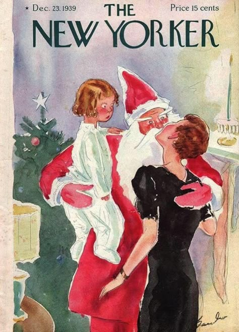 New Yorker Magazine Covers, The New Yorker Covers, New Yorker Cover, The New Yorker Magazine, New Yorker Magazine, New Yorker Covers, Christmas Cover, Old Posters, Vintage Magazine Covers