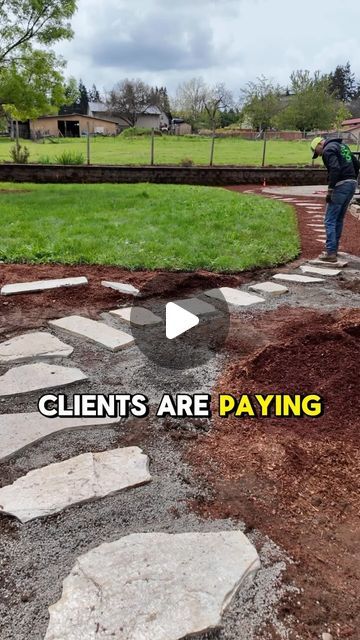 Gravel Steps, Flagstone Steps, Flagstone Pathway, Flagstone Walkway, May 17, Walkway, Stepping Stones, Oregon, Landscaping