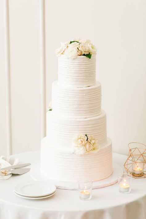 Simple white tiered wedding cake Layered Cake, Tiered Wedding Cake, Simple White, Wedding Cake, Wedding Cakes, Cake, White