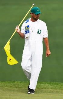 How To Dress Like Masters Caddy Masters Caddy Halloween Costume, Masters Costume Golf, Golf Caddie Outfit, Caddy And Golfer Costume, Masters Caddy Costume, Golf Caddy Halloween Costume, Golf Caddy Costume, Caddy Costume, Golf Halloween Costume