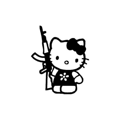 Black And White Hello Kitty, Sanrio Pfp, Hello Kitty Pfp, Hello Kitty Imagenes, Kitty Pfp, Hello Kitty Photos, Hello Kitty Car, Y2k Hello Kitty, Hello Kitty Dress