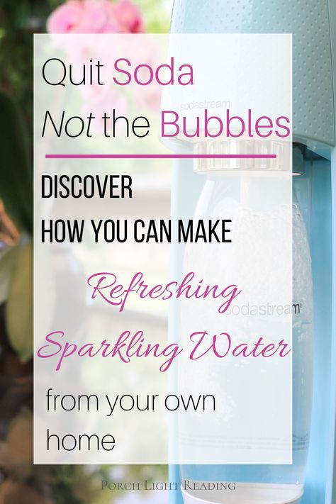 Sparking Water Recipes, Homemade Sparkling Water, How To Make Sparkling Water, Diy Sparkling Water, Quit Soda, Beer Brats Recipe, Sparkling Water Recipes, Soda Alternatives, Grocery Budget