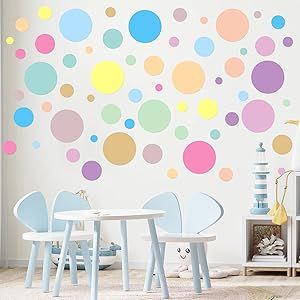 Polka Dot Wall Decals, Polka Dot Walls, Wall Decals For Bedroom, Kids Wall Decor, Kids Wall Decals, Vinyl Wall Stickers, Wall Decal Sticker, Beautiful Backdrops, Playroom Decor