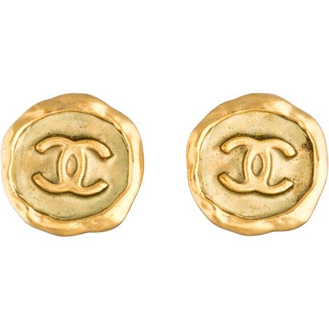 Pre-owned Chanel CC Wax Seal Earrings ($295) ❤ liked on Polyvore featuring jewelry, earrings, gold, gold jewelry, gold tone earrings, gold jewellery, chanel jewelry and pre owned jewelry Seal Earrings, Chanel Jewellery, Jewelry Earrings Gold, Earrings Chanel, Wax Seal Jewelry, Hard Ware, Jewelry Chanel, Fashion Vocabulary, Gold Chanel