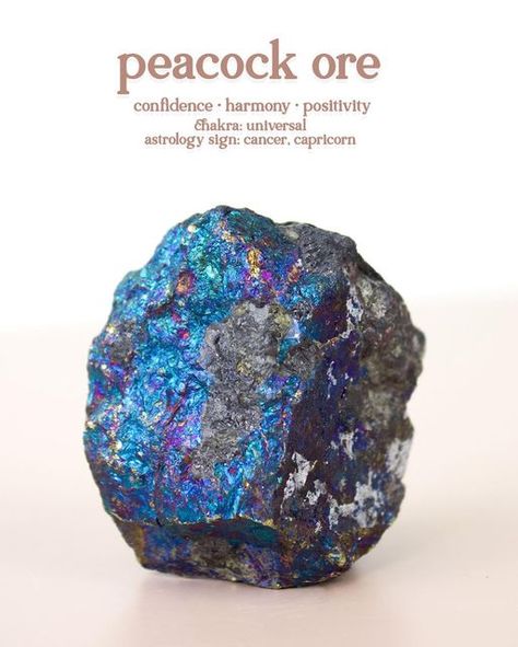 Peacock Ore Crystal, Aquarius Vibes, Peacock Crystal, Rainbow Peacock, Stormy Clouds, Dark And Stormy, Natural Philosophy, Spiritual Home Decor, Peacock Ore