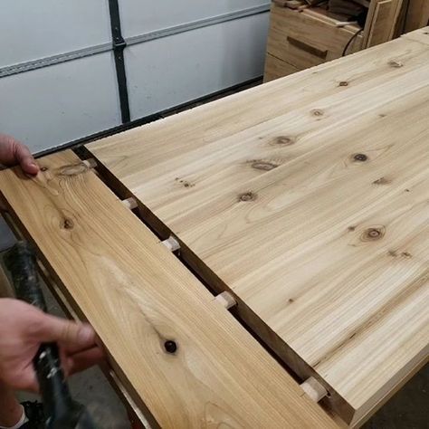 Happy #flashbackfriday all! It's getting about that time to take my cedar coffee table off the back deck for the winter and I'm happy to report that a year and a half later this thing is still looking like the day it was made. This was such a fun project to build! The finishing process was so time consuming but apparently worth it. The epoxy seal coat topped with Epifanes did the trick and the breadboard ends have held up too even with the crazy humidity and scorching sun of Tennessee  . .  #woo Cedar Coffee Table, Breadboard Ends, Wallpaper Macbook, Board Table, Wood Table Design, Woodworking Furniture Plans, Pallet Wall, Diy Headboard, Diy Holz