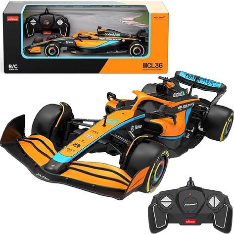 Amazon.com: ZMZ F1 Remote Control Car 1:18 Scale Large Size F1 RC Car Officially Licensed RC Series McLaren F1 MCL36, Suitable RC Cars for Adults & Kids, Boys Girls Age 8-12 Years Birthday Ideas Gift : Toys & Games Pagani Huayra Bc, Boys Game Room, Mercedes Models, Pagani Huayra, Construction Toy, Mclaren F1, Remote Control Cars, Car Set, Rubber Tires