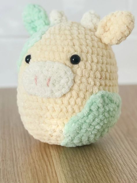 Crochet Squishy Cow, Cow Squishmallow Crochet Pattern Free, Cow Squish Crochet, Squishy Cow Crochet Pattern, Crochet Squishy Cow Pattern Free, Chunky Cow Crochet Pattern, Amigurumi Squishmallow Free Pattern, Crochet Cow Plushie Pattern, Cute Crochet Cow Pattern Free