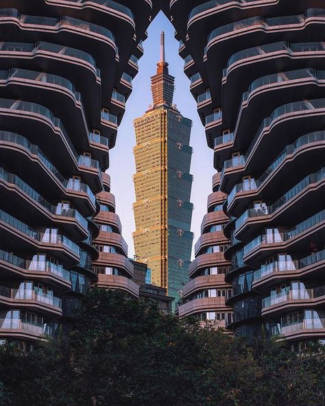 designboom magazine su Instagram: "a framed view of #taipei101, a supertall skyscraper designed by @c.y.lee.partners. image by @jacob #architecturephotography #designboom" This Time Tomorrow, Taipei 101, Awesome Architecture, Cityscape Photography, Taiwan Travel, Taipei City, Amazing Buildings, Eleanor Roosevelt, Taipei Taiwan