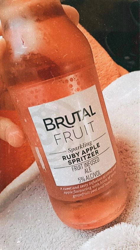 Brutal Fruit Alcohol, Brutal Fruit Cider, Cider Aesthetic, Savanna Cider, Brutal Fruit, Alcohol Pictures, Liqueur Drinks, Fav Food, Food Therapy