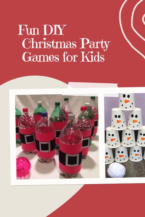 30+ Extremely Fun DIY Christmas Party Games for Kids Christmas Game For Class Party, Christmas Party Games Toddlers, Diy Christmas Party Games For Kids, Kid’s Christmas Games, Xmas Party Games For Kids, Easy Kids Christmas Party Games, Christmas Games For School Parties, Christmas Games For 1st Graders, Christmas Games For Small Kids