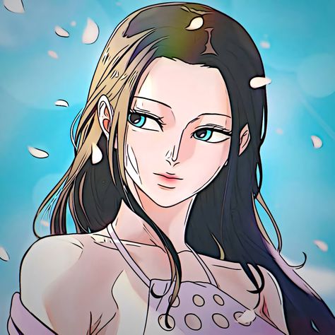 Robin Icons One Piece, Nico Robin Pfp, Robin One Piece Icon, Nico Robin Manga, Onepiece Robin, Robin Nico, Robin Manga, Nico Robin Icon, Onepiece Icon