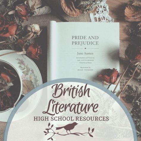 British literature for high school: Ideas for lesson plans, teaching Shakespeare's plays and poetry, British literature books, short stories, novel units, and nonfiction literature to plan and build a 12th grade English curriculum British Literature Books, High School Ideas, 12th Grade English, British Poetry, Teaching Shakespeare, Teaching High School English, English Curriculum, Teaching Literature, British Literature