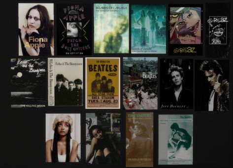 Apple Boards, Alternative Music Posters, Posters Artists, Enjoy Girl, Beatles Poster, Boards Of Canada, Echo And The Bunnymen, Shea Stadium, Fiona Apple