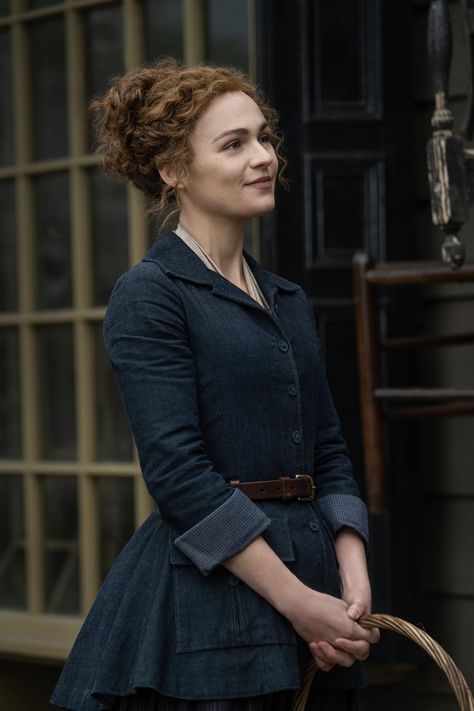 Torrhen Stark, Brianna Mackenzie, Outlander Brianna, Outlander Season 7, Brianna Fraser, Sophie Skelton, Lily Evans Potter, Fraser Clan, Outlander Costumes