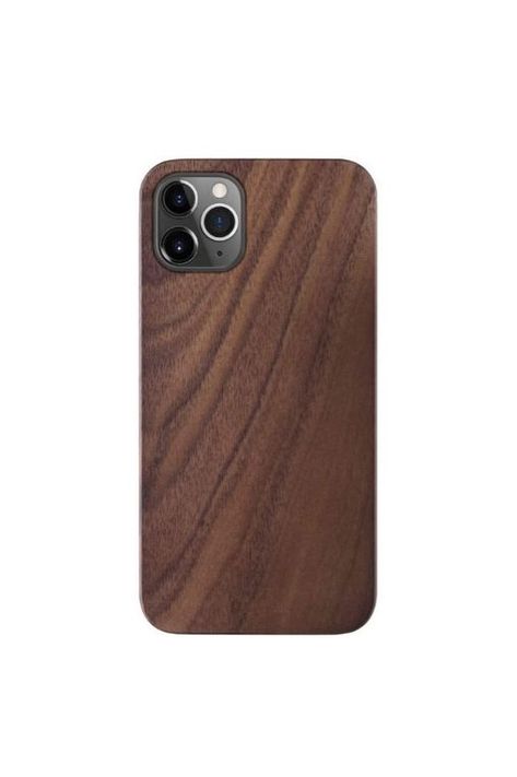 Minimalistic Classic Dark Walnut Wood Case for iPhone 11 Pro Max  (#UK#UnitedKingdom#iPhonecase#PhoneCase#WoodCase#iPhonelove#realWood#woodenCase#loveiPhone#caseoftheday#ilovemyiPhone#London#casewoodiphone#casewood#iphone#walnutwood) Luxury Brown Case, Wood Phone Accessories, Casual Brown Wooden Jewelry, Brown Leather Iphone Case, Iphone 11pro, Wood Phone Case, Canada Toronto, Wood Case Iphone, Bottom Design