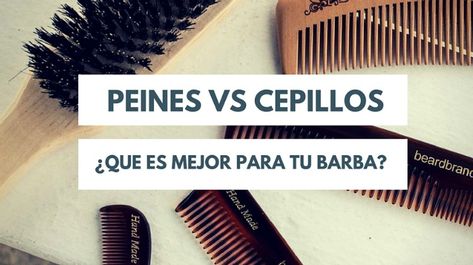 ¿Es mejor peinar o cepillar tu barba? Facial, Convenience Store Products